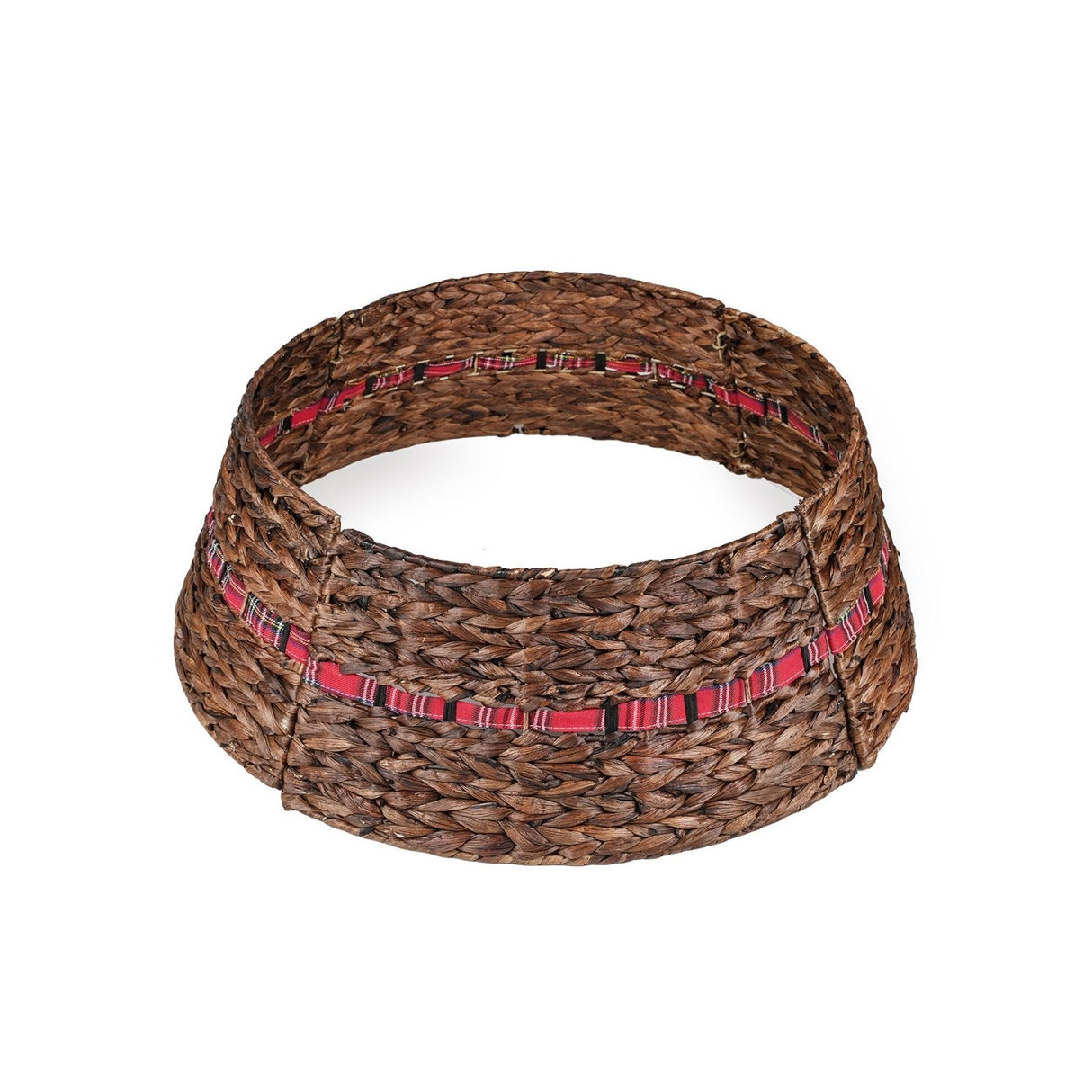 Weihnachtsbaumkorb Tannenbaum-Kragen Christbaum-Rock Flechtkorb