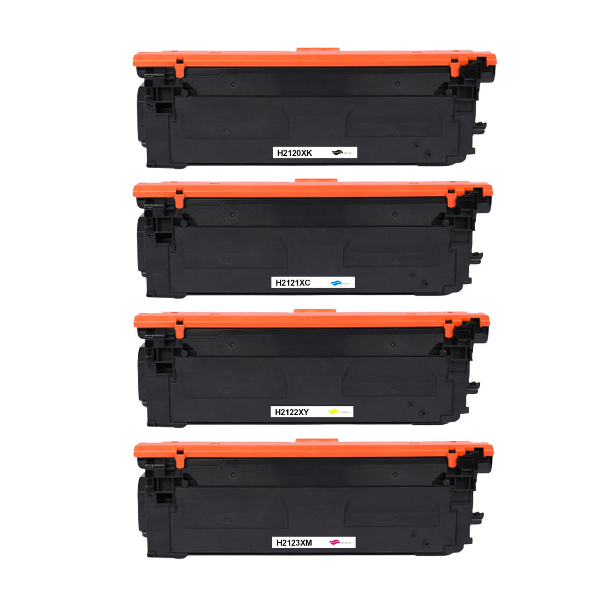 Kompatibler Toner XL für HP Color LaserJet Enterprise M555dn - Black Cyan Yellow Magenta - 4er Set