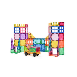 Magnetische Bausteine Kräftige Farben Magnetspielzeug Magnet-Baukasten