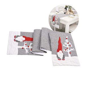 Tischläufer Wichtel Tischband Weihnachtsdeko Tischdecke Tischdeko