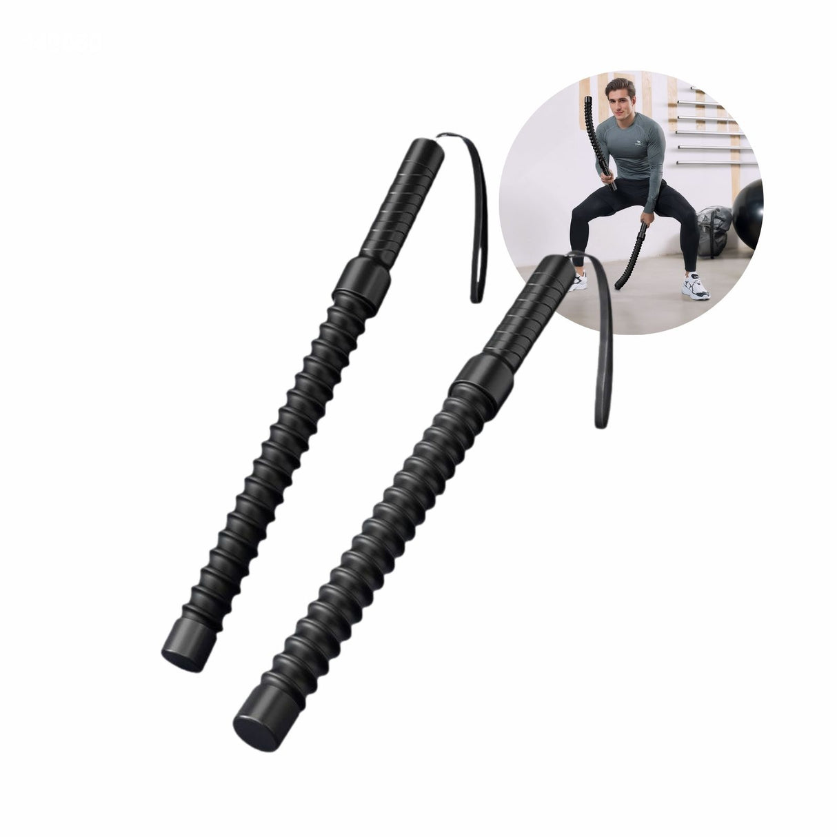 Seilloses Battle Rope Battle-Rope-Sticks Gewichts Griffe Air Rope
