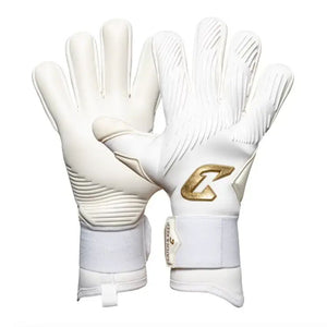 Fussballhandschuhe Invictus White Gold Gr. 9.5 Torwart Goalie Handschuhe