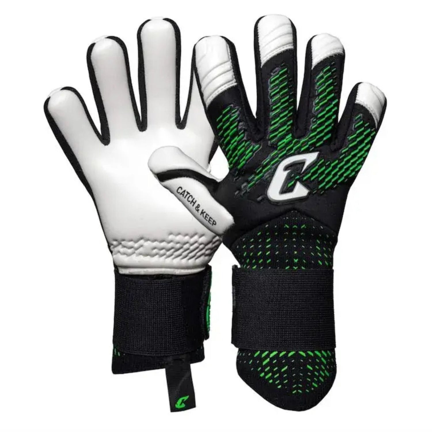 Fussballhandschuhe Revolution Green Gr. 12 Torwart Goalie Handschuhe –