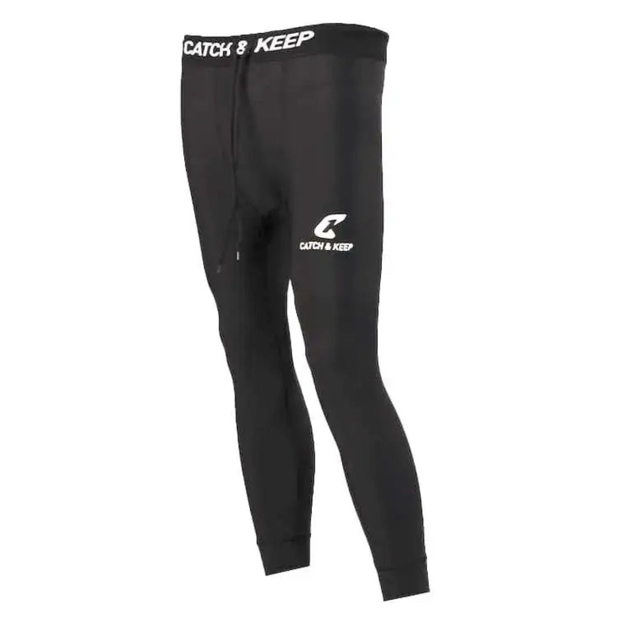 Atmungsaktive Sport-Leggings 3/4-lang Gr. 140 Funktionshose Unterziehhose