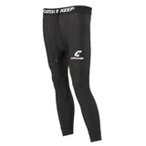 Atmungsaktive Sport-Leggings 3/4-lang Gr. 140 Funktionshose Unterziehhose