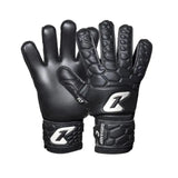 Fussballhandschuhe Fly Kids Dark Soul Gr. 5 Torwart Goalie Handschuhe