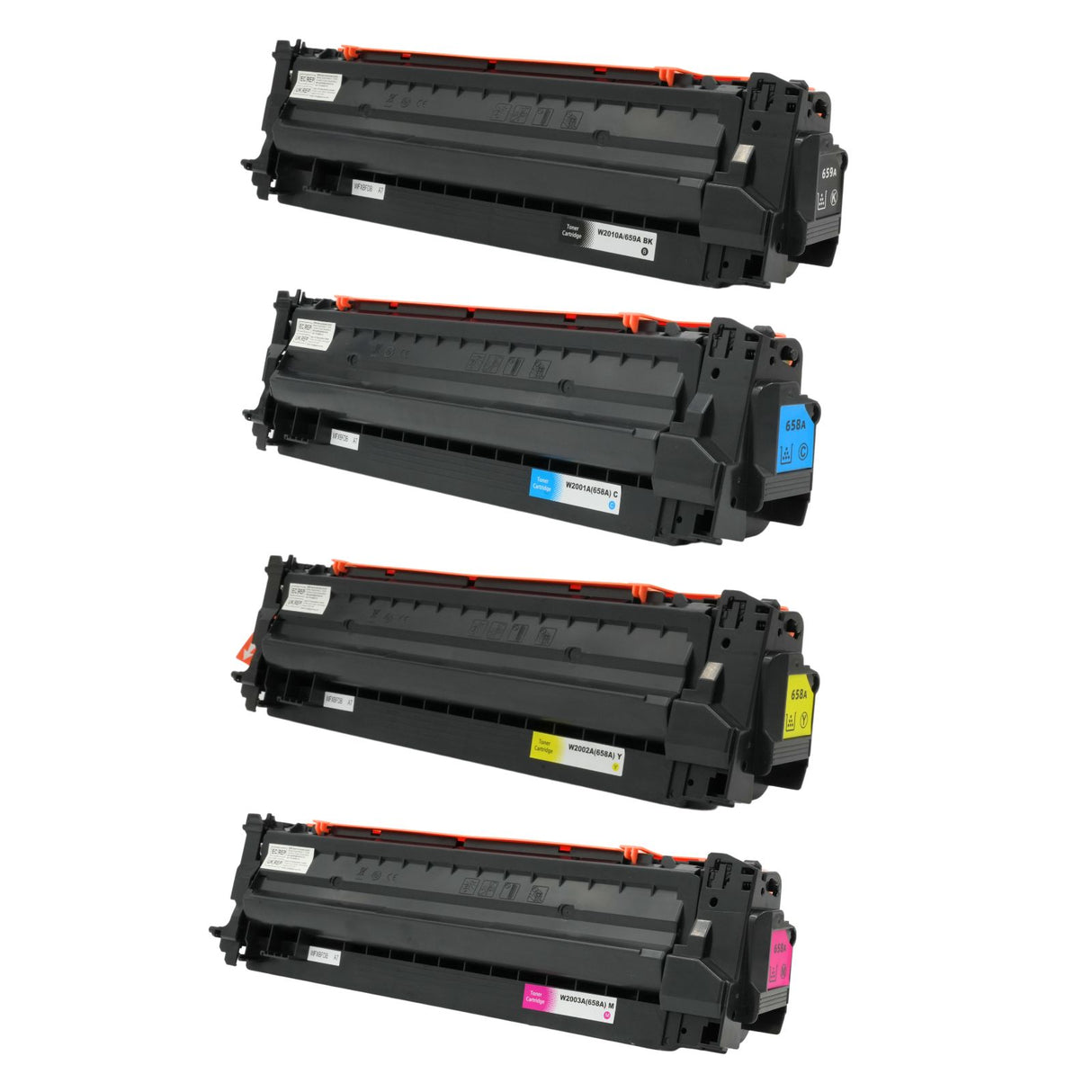 Alternativer Toner zu HP 658A - Black Cyan Yellow Magenta - 4er Set