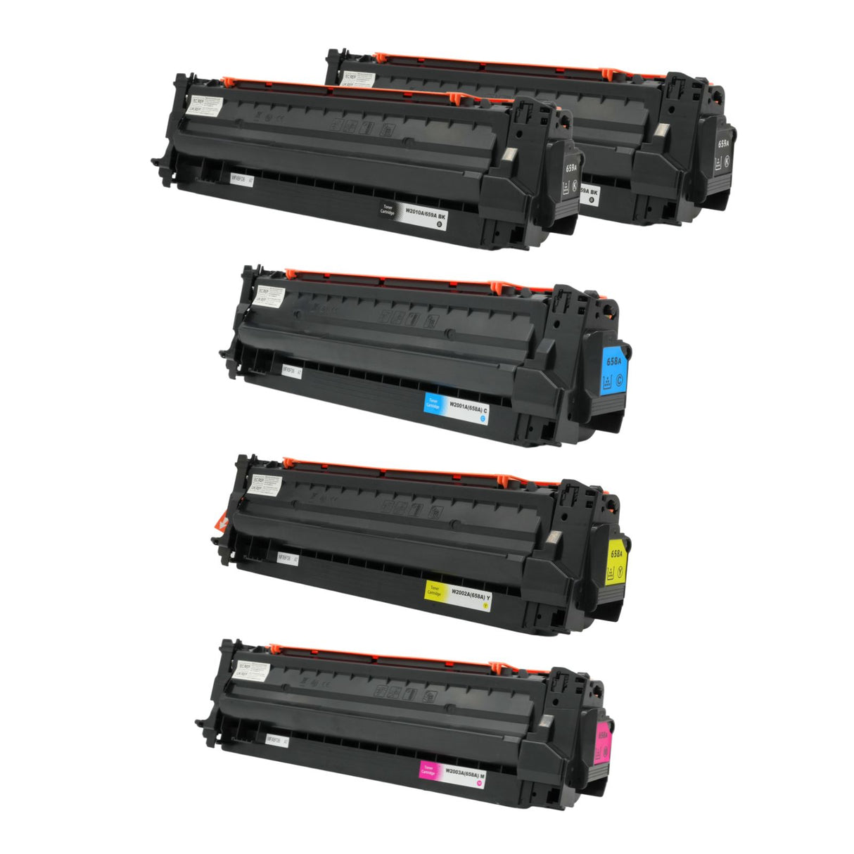 Kompatibler Toner für HP Color LaserJet Enterprise M751dn - Black Cyan Yellow Magenta - 5er Set