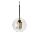 Glas-Deckenleuchte Deckenlampe Hängelampe Pendelleuchte Hängeleuchte