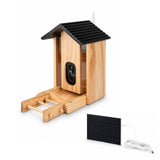 Vogel-Futterautomat mit Kamera und Solar Vogelfutterhaus Futterspender