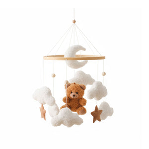 Babymobile Teddybär Hängemobile Mobile Babyspielzeug Schlafmobile
