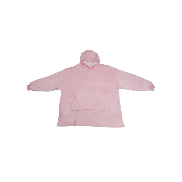 Oversize Hoodie Kuschelhoodie Hoodie-Decke Kuscheldecke mit Ärmeln