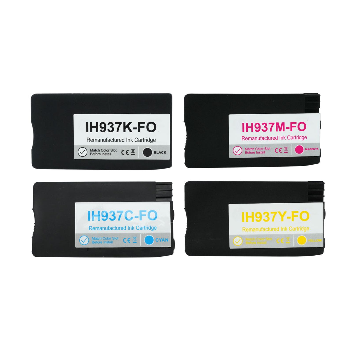 Kompatible Tintenpatrone für HP OfficeJet Pro 9122e - Black Cyan Yellow Magenta - 4er Set