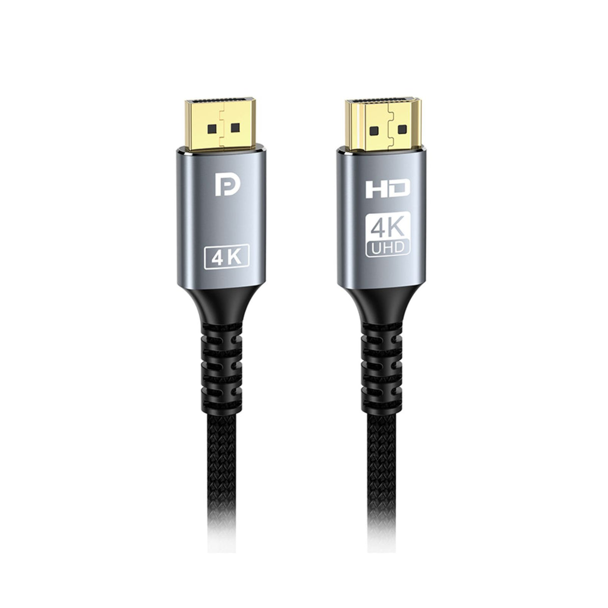 DisplayPort 1.2 zu HDMI 2.0 Kabel 2m DP zu HDMI-Kabel Anschlusskabel