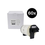 60er-Set Alternative Etikettenrolle zu Brother DK-22243 Etiketten