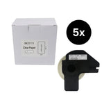5er-Set Alternative Etikettenrolle zu Brother DK-22113 Etiketten