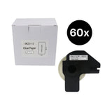 60er-Set Alternative Etikettenrolle zu Brother DK-22113 Etiketten