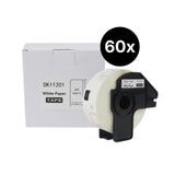 60er-Set Alternative Etikettenrolle zu Brother DK-11201 Etiketten