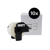 10er-Set Alternative Etikettenrolle zu Brother DK-11202 Etiketten