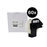 60er-Set Alternative Etikettenrolle zu Brother DK-11203 Etiketten