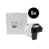 5er-Set Alternative Etikettenrolle zu Brother DK-11208 Etiketten