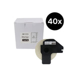 40er-Set Alternative Etikettenrolle zu Brother DK-11215 Etiketten