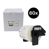 60er-Set Alternative Etikettenrolle zu Brother DK-11240 Etiketten