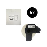 5er-Set Alternative Etikettenrolle zu Brother DK-11247 Etiketten