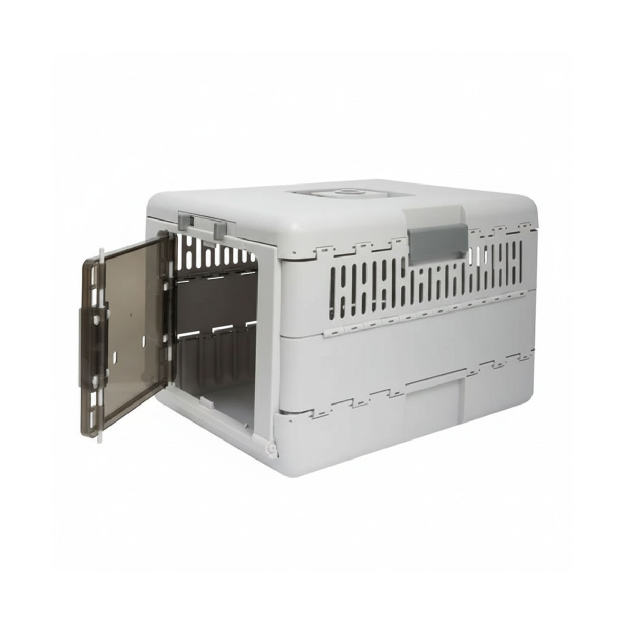 Zusammenklappbare Transportbox für Katzen Tiertransport Reisebox
