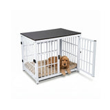 Möbel-Hundekäfig Grösse M Hundebox Haustierkäfig Beistelltisch
