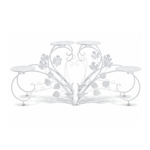 2-tlg. Blumenständer Blumentreppe Pflanzenregal Blumenetagere