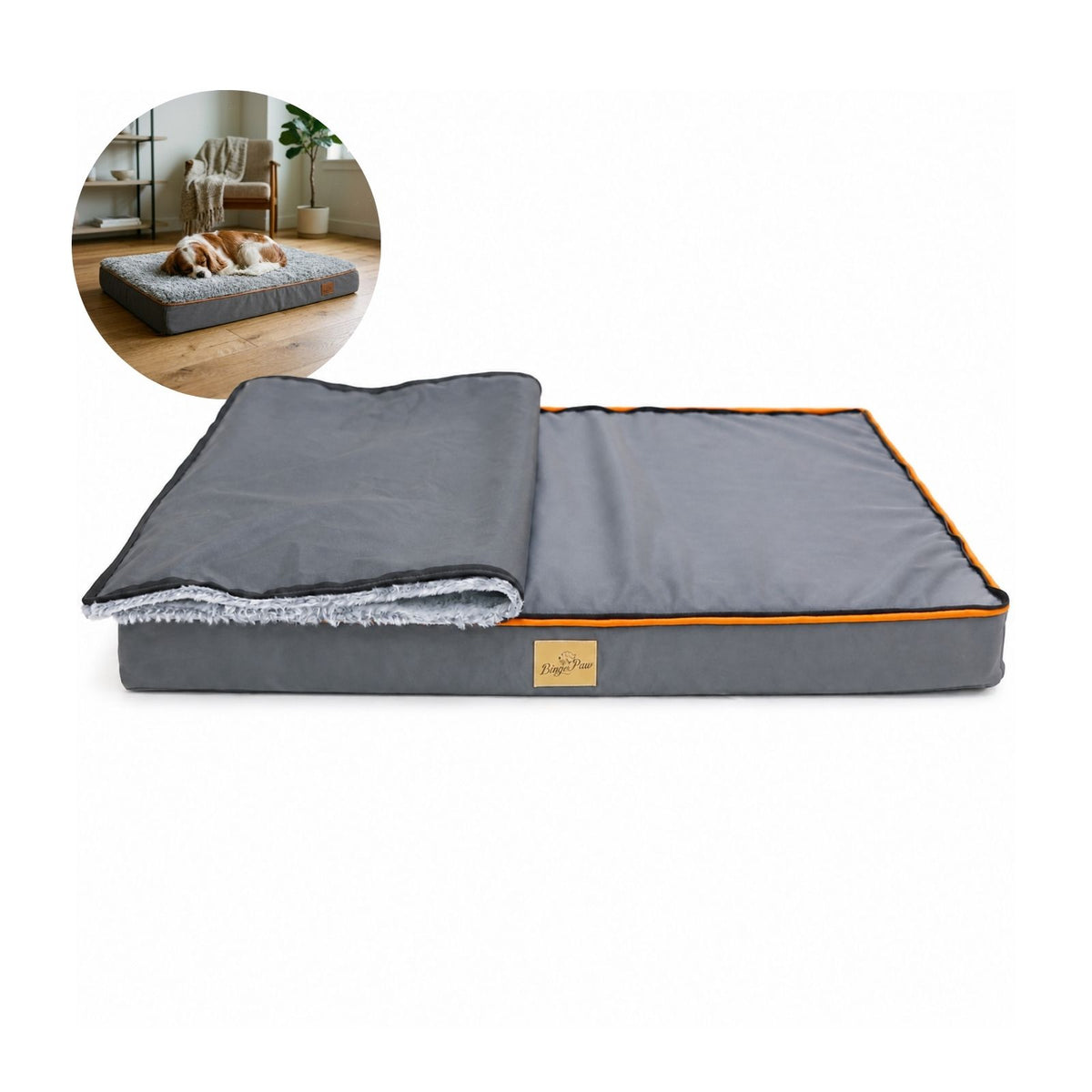 Ersatzbezug M für Hundebett 144125 Stoffbezug Überzug Wechselbezug