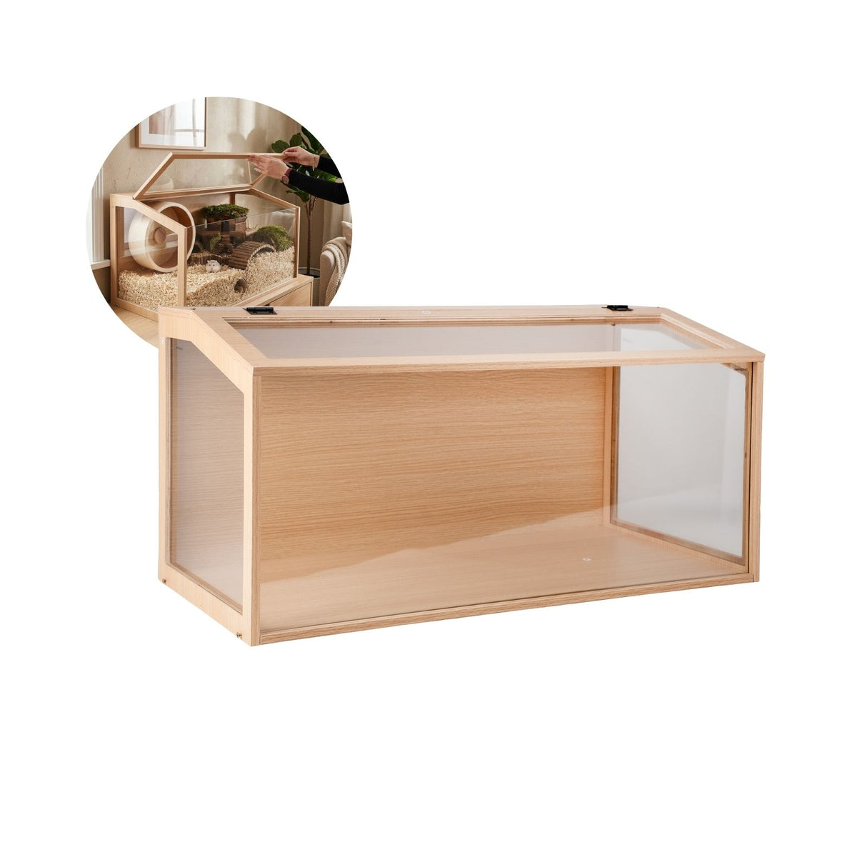 Hamster-Gehege Gr. L Kleintierkäfig für Hamster Mäuse Nager Nagarium