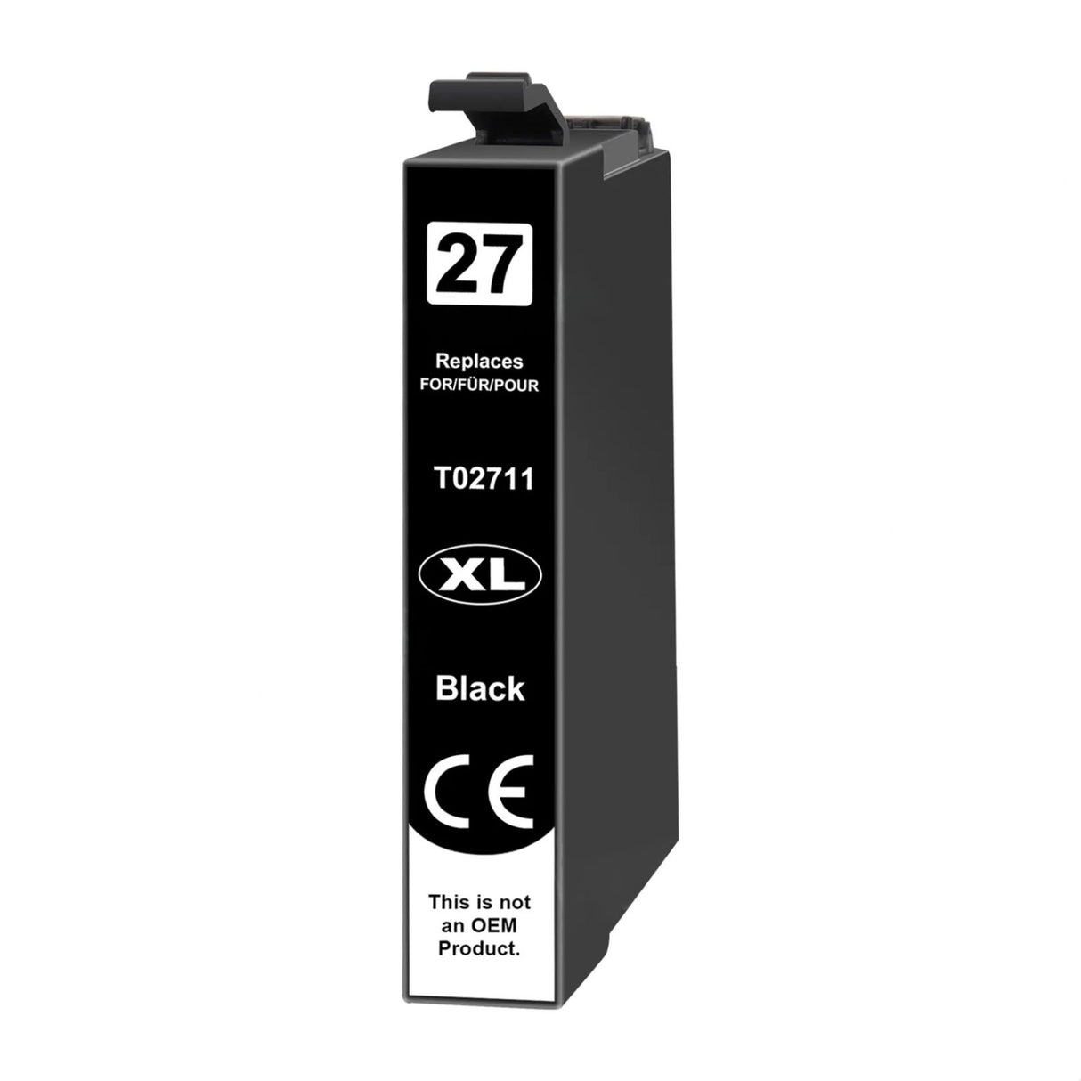 Kompatible Tintenpatrone XL für Epson WorkForce WF-3620DWF - Black 1 Stück