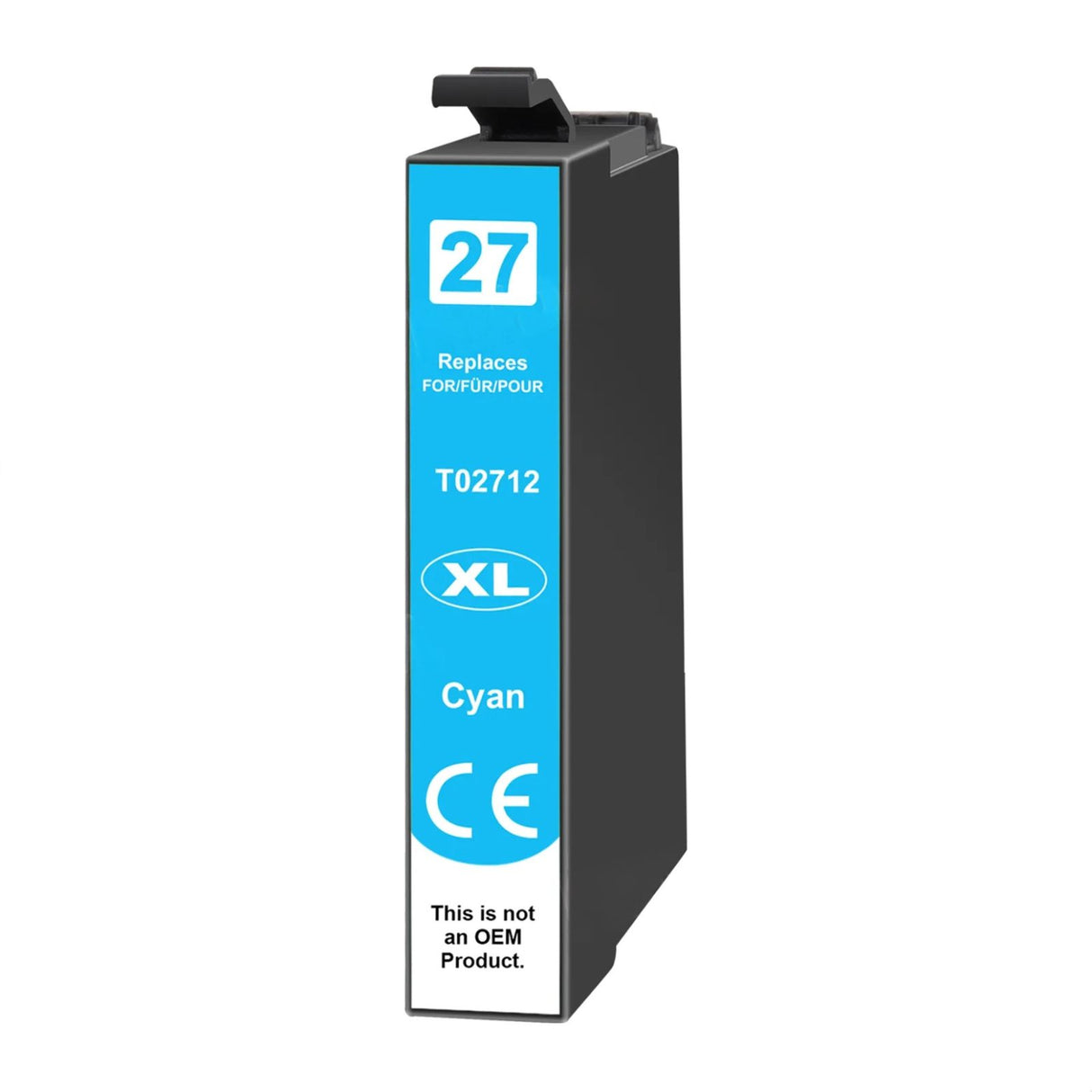Kompatible Tintenpatrone XL für Epson WorkForce WF-3640DTWF - Cyan 1 Stück