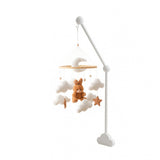 Mobile mit Halterung Hase Braun Babymobile mit Mobilearm
