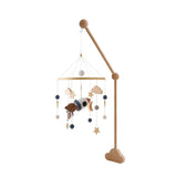Mobile mit Halterung Rakete Babymobile mit Glockenhalter