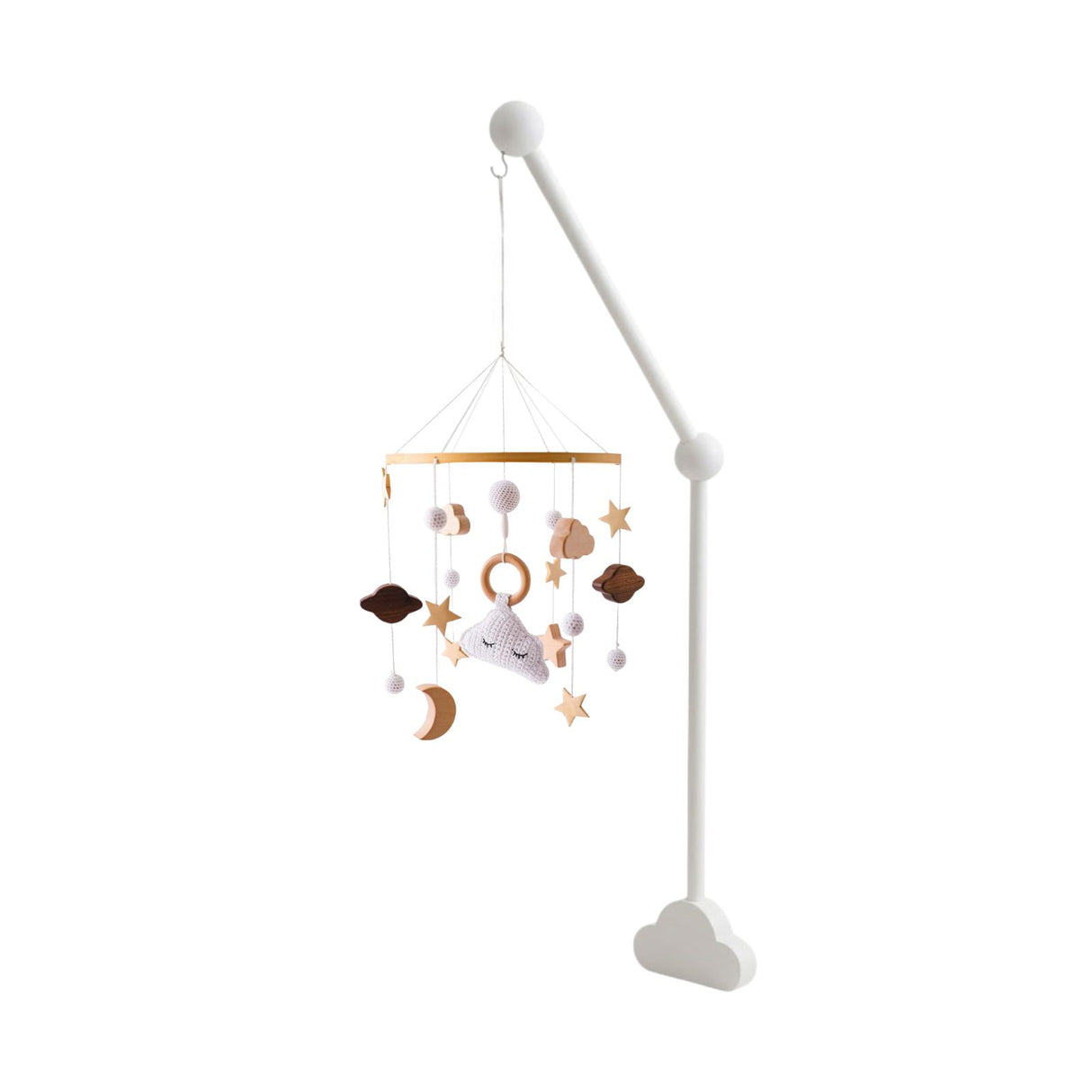 Mobile mit Halterung Wolke Babymobile mit Mobilearm