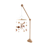 Mobile mit Halterung Hase Beige Babymobile mit Glockenhalter