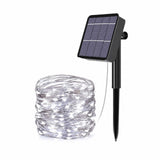 LED-Solar-Leuchtgirlande 22m Gartenbeleuchtung Outdoor-Dekoleuchte