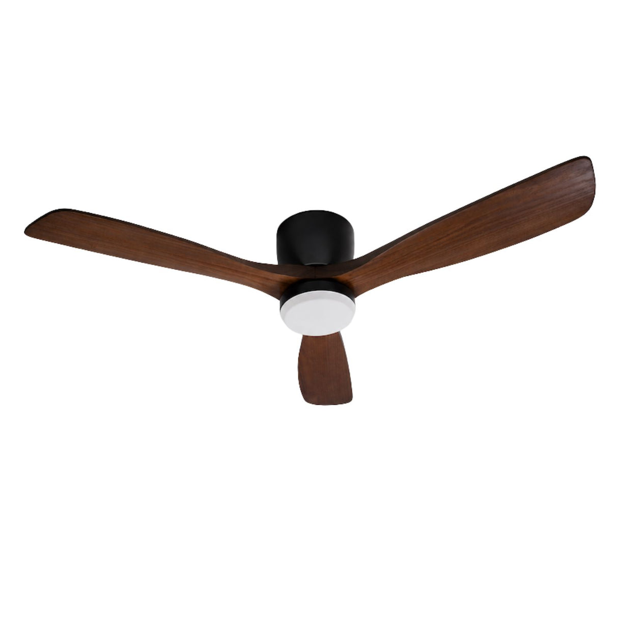 Holz-Deckenventilator Deckengebläse Deckenlüfter LED-Deckenventilator