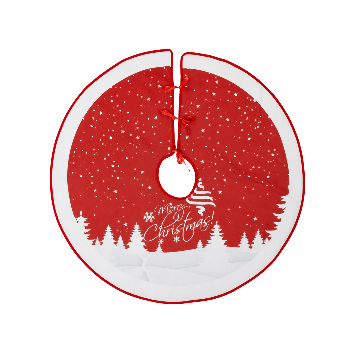 Weihnachtsbaumdecke Christbaum-Rock Tannenbaum-Teppich Baumrock-Matte