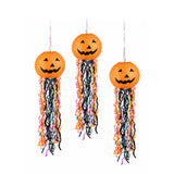 3er-Set Kürbis-Papierlaterne Halloweendeko Partydekoration Papierlampion