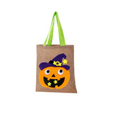 Halloween-Süssigkeitentasche Leinenbeutel Trick-or-Treat-Tasche Beutel