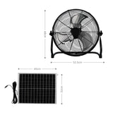 Solarventilator Camping-Ventilator Outdoor-Ventilator Bodenventilator