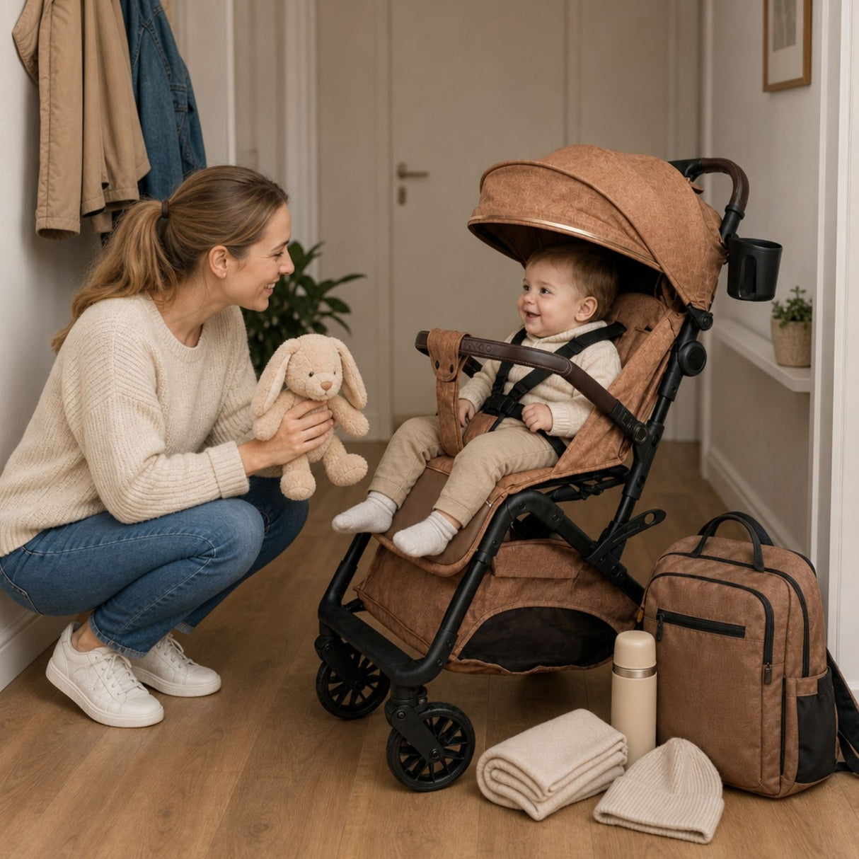 Kinderwagen Reisebuggy Stroller Kinderbuggy Babywagen Klappbuggy