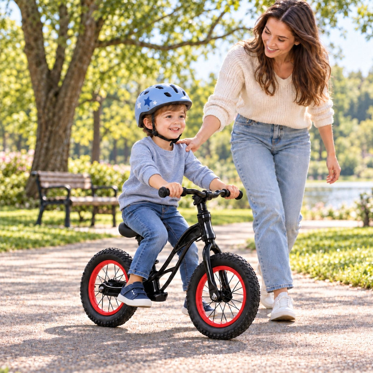 Laufrad Laufvelo Balance Bike Kinderfahrrad ohne Pedale Lauflernrad