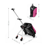 2in1 Kinderwagenkoffer Handgepäck Buggy Trolley Hartschalenkoffer