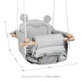 Babyschaukel Indoor Schaukelsitz mit Polsterung Kleinkindschaukel