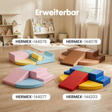 6-tlg. Softbausteinset für Kinder Softplay-Bausteine Eckkletterer